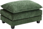 Ihanherry Ottoman for Modular Sectional Cloud Couch, Chenille Deep Seat Sofa by iHanHerry