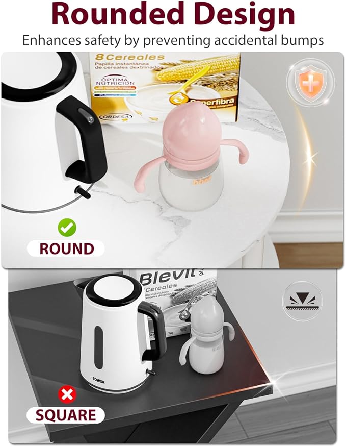 XBurmo Small Round End Table - Image 4