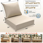 Outdoor Chaise Lounge Chair Cushion - Image 3