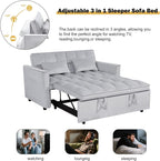 Convertible Sleeper Sofa Bed, Loveseat Sleeper Sofa - Image 8