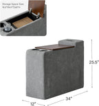 EcoHarbor Living Modular Sofa Center Console - Image 2