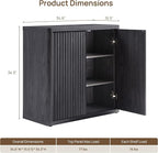 SICOTAS Buffet Cabinet with Storage 103.8" Sideboard Accent Modern Credenza - Image 2