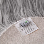 Ashler Faux Fur Rug, Fluffy Shaggy Area Rug Ultra Soft 2 x 3 Feet Sheepskin Fur - Image 7