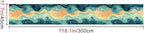 HOMETITUTE Sunset Swirl Landscape Wallpaper Peel and Stick Contact Paper Wall - Image 3