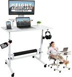 Model 2026 Adjustable Height Rolling Desk by Unknown