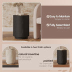 LeisureMod 14” Wide Round Side Table in Fiberstone - Image 7