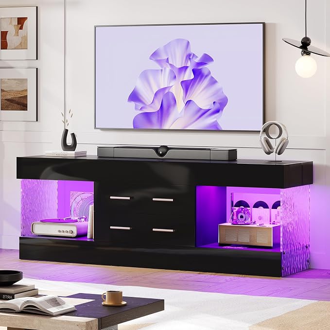 Bestier Modern 60 Inch TV Stand by Bestier