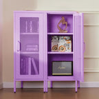 Slim Metal Storage Cabinet - Image 4