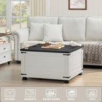 Joaxswe Farmhouse Coffee Table - Image 6