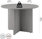 Bush Business Furniture 42-inch Round Conference Table - Image 3