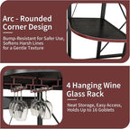 METYERRY Mini Fridge Cabinet Stand - Image 6