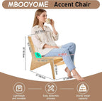 MBOOYOME Mid Century Modern Accent Chair - Image 2