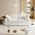 JACH Modular Cloud Sectional Sofa, Love Seat Cloud Couch, Modern Comfy Sofas by JACH