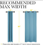 NICETOWN Room Darkening Curtain Panels - Image 7