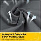 AAAAAcessories Outdoor Chaise Lounge Cushions, Fade-Resistant, Waterproof Patio - Image 4