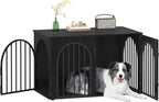 Hzuaneri 39.4" Wooden Dog Crate Furniture, Indoor Dog Kennel Dogs Cage by Hzuaneri