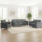Living Room Sofa Sets 3 Piece, Modern 3 Seater Sofa and Loveseat Couch and - Image 7