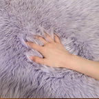 LLB Genuine Sheepskin Area Rug Wool Rug Fur Carpet Fluffy Shaggy Fur Rug - Image 6