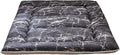 MAXYOYO Black Marble Printed Japanese Futon, Thicken Sleeping Pad Roll Up by MAXYOYO