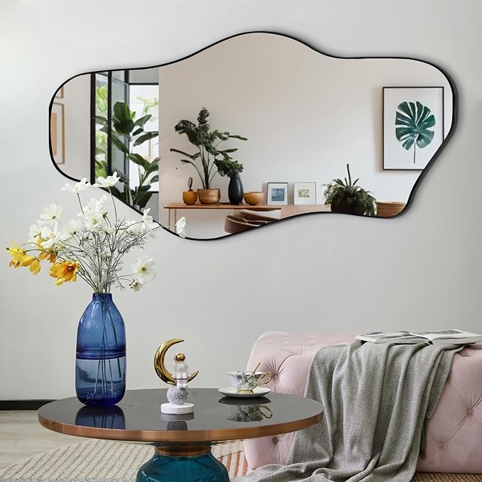 Irregular Wall Mirror, Modern Organic Mirrors - Image 8