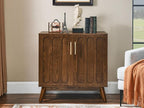 LKTART Sideboard Buffet, Mid Century Modern Storage Cabinet - Image 2