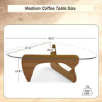 Coffee Table for Living Room, Mid Century Modern Coffee Table - Image 2