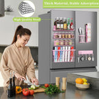 Magnetic Spice Rack for Refrigerator, 7 Pack Magnetic Fridge Shelf for Kitchen - Image 6