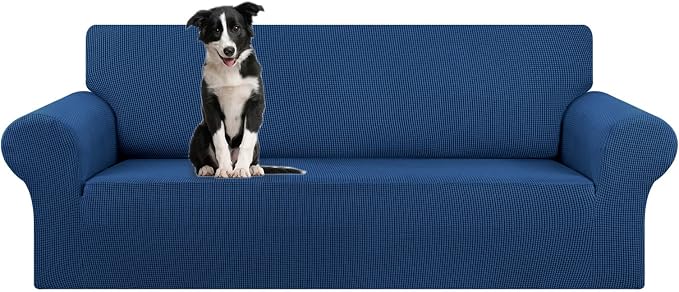 Stretch Oversized Couch Covers for Sofa Slipcover, Classic Blue | 1-Piece by KEKUOU