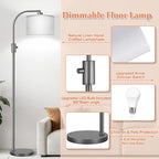 Nintiue Upgraded Modern Arc Dimmable Tall Standing Floor Lamp - Image 4