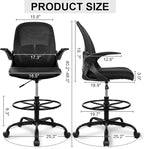 Primy Drafting Chair Tall Office Chair - Image 3