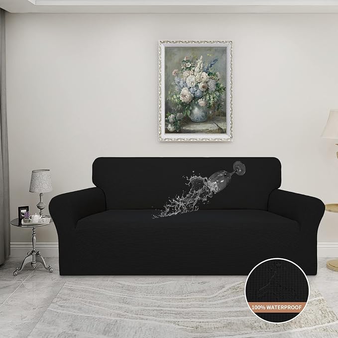 Easy-Going 100% Waterproof Couch Cover, 3 Cushion Oversized Sofa Cover | - Image 2
