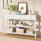 Furologee White Long 47" Console Sofa Table - Image 2