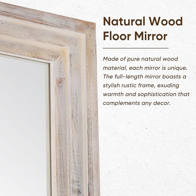 Full Length Mirror, Oversized Stand Up Mirrors Large Wall Mirrors, Wall Mounted - Image 4