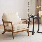Karl home Mid-Century Modern Accent Chair, Living Room Chairs by Karlhome