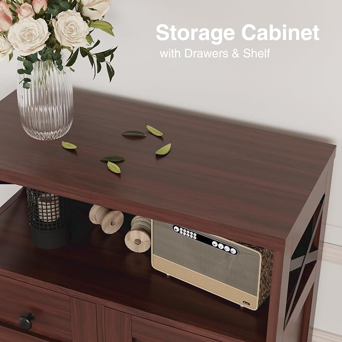 Befrases Dark Brown Storage Cabinet - Image 6
