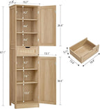 TEENFON 67" H Tall Storage Cabinet - Image 3