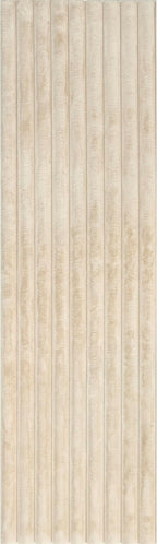 nuLOOM Kai Beige Striped Washable Runner Rug - Image 5