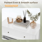 VINGLI White Dresser 5 Drawer Chest of Drawers - Image 7