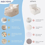 MAXYOYO Kids Bean Bag Chair, Stuffed Toddler Bean Bag Sofa - Image 6