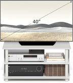 Furinno Sully TV Stand, 3-Tier Rectangular Entertainment Center - Image 5