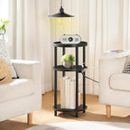 HOOBRO Set of 2 Small Round Side Tables - Image 6