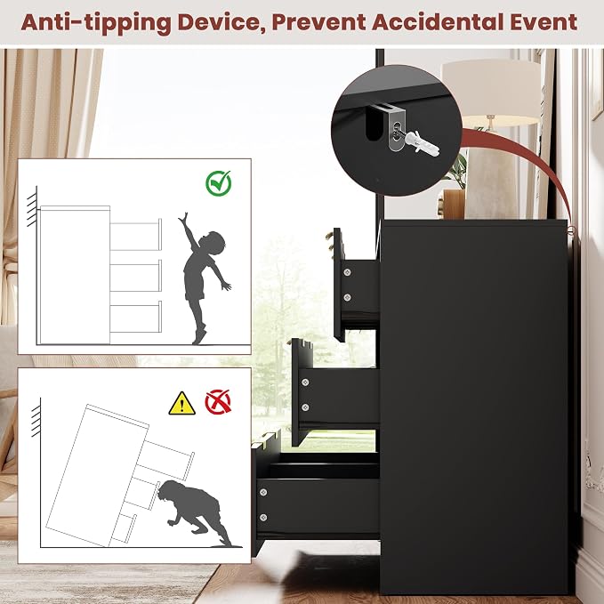 Garvee 7 Drawers Dresser for Bedroom - Image 6