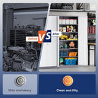 Yizosh Metal Garage Storage Cabinet - Image 9