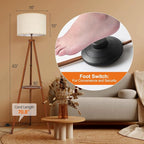OUTON Wood Tripod Floor Lamp - Image 4