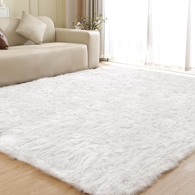 ORINOVA Shag Plush Rug 8x10 Area Rugs by ORINOVA
