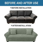 Sofa Slipcover with 2 Pillow Cover - Image 8