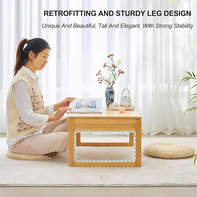 AMNOOL Japanese Floor Low Table - Image 6