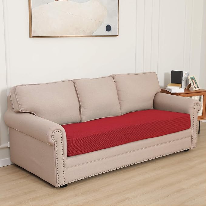 Easy-Going Stretch 1 Piece Couch Cushion Cover - Image 2