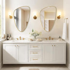 WallBeyond Asymmetrical Mirror, Irregular Wall Mirror, Wall Mirrors Decorative - Image 2