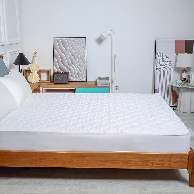 Quilted Queen Size Waterproof Mattress Protector Pad - Image 5